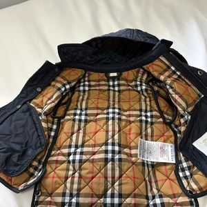 Burberry coat for babies 12 months